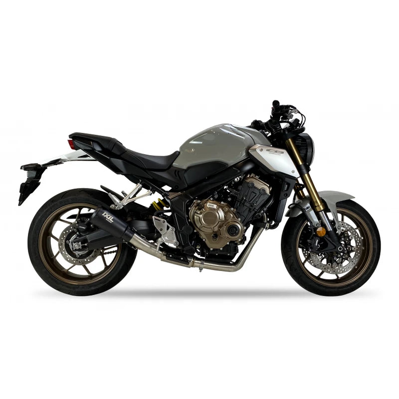 Komplettanlage IXIL RB Race Xtrem Black für Honda CB 650 R CBR 650 R (21-23)