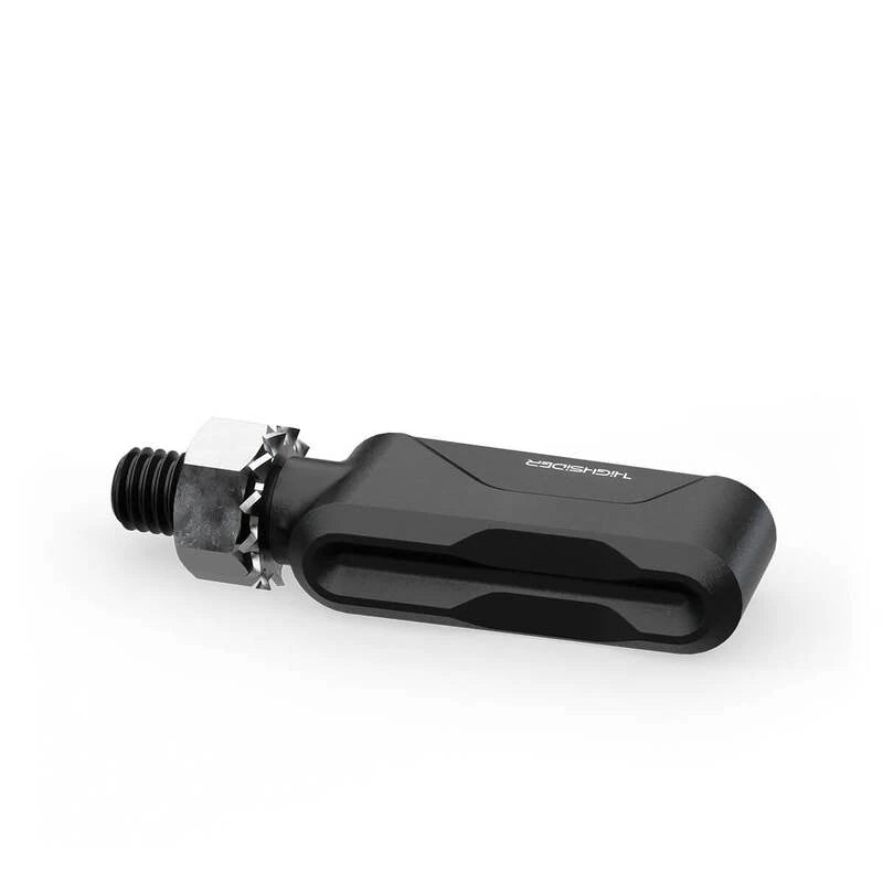 LED Blinker HIGHSIDER Pro Ventura-Trek mit Rück- & Bremslicht, Schwarz, Getönt
