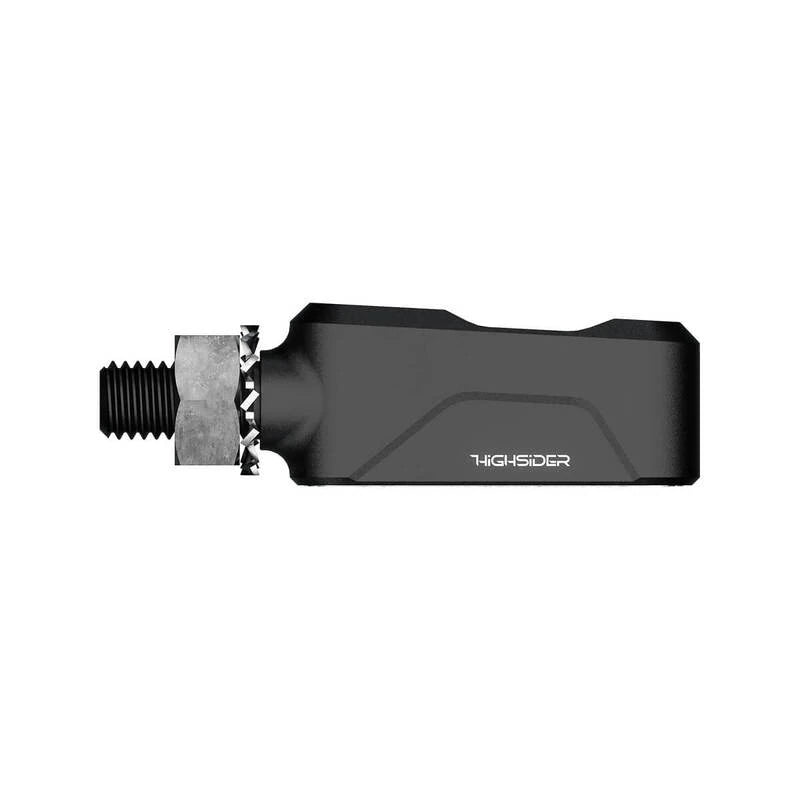 LED Blinker HIGHSIDER Pro Esagano-RS mit Rück- & Bremslicht, Schwarz, Getönt