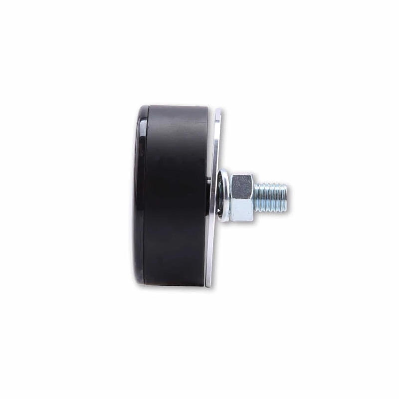LED-Rücklicht Highsider Pro Rocket, Schwarz, Glas Getönt, E-geprüft, M8, Ø 45 mm