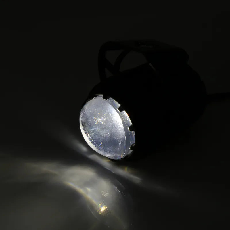 LED-Scheinwerfer 45 mm Highsider Pro Dual-Stream Next, Mattschwarz, E-geprüft
