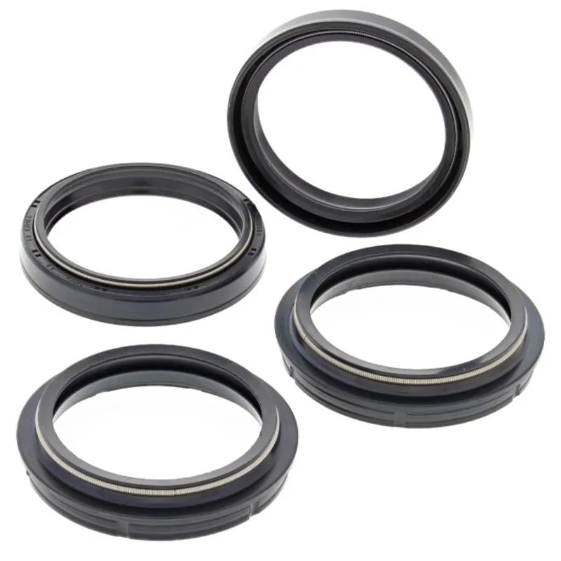 Gabelsimmerring Satz mit Staubkappen – 48x58x8,5/10,3 mm – Beta Suzuki Yamaha