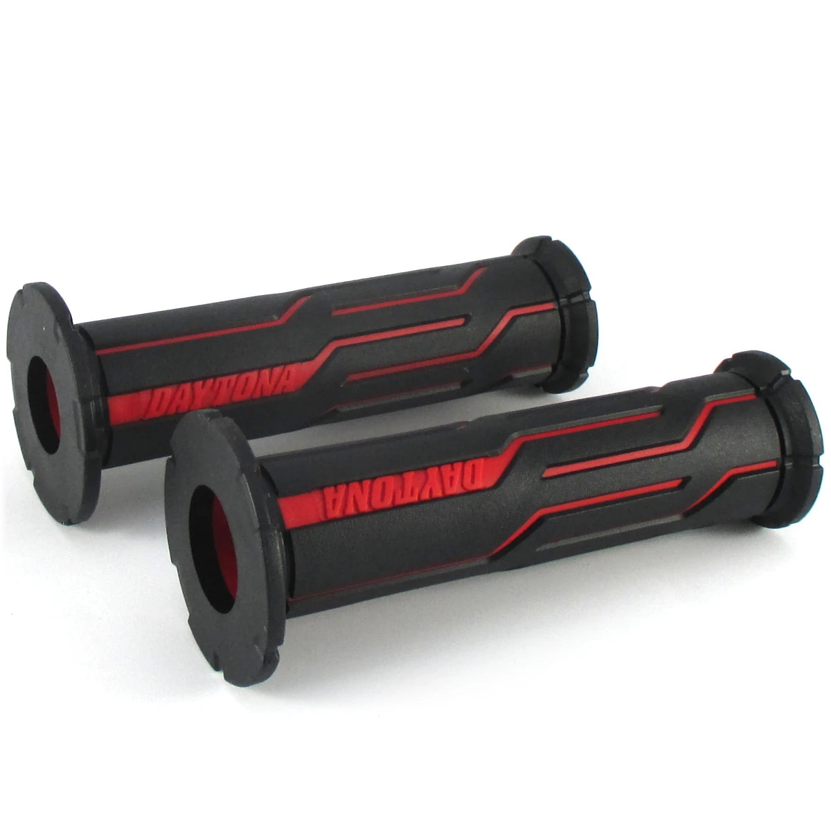 Lenkergriffe Daytona GGD-LINE, Rot, 7/8 Zoll (22,2 mm), 125 mm