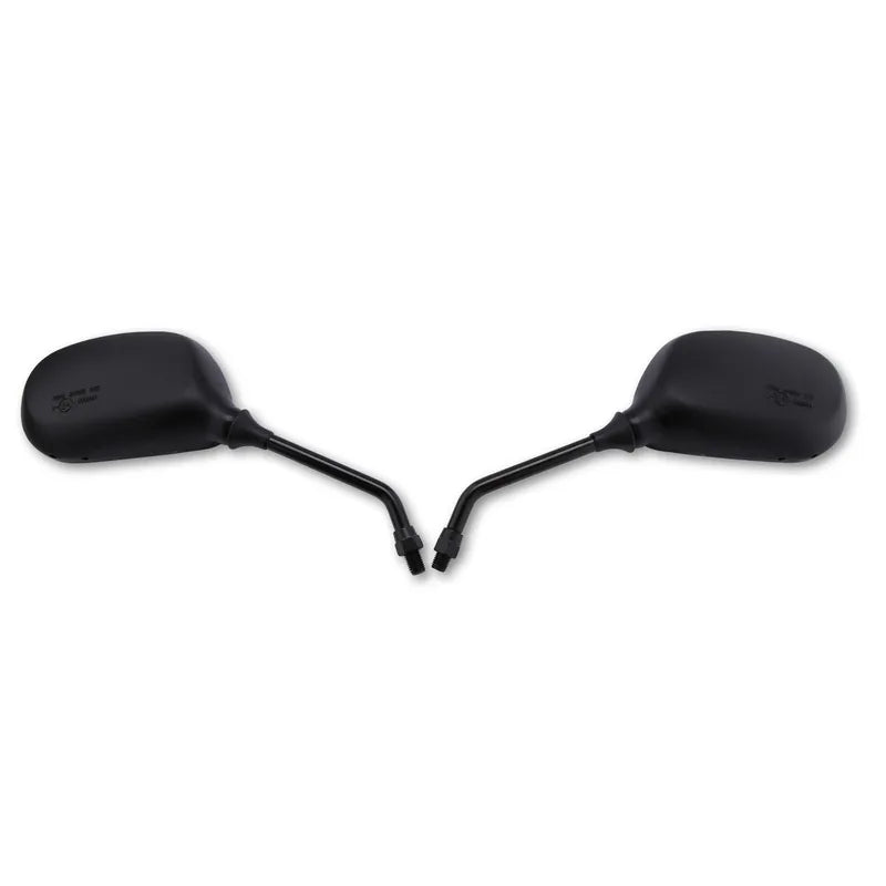 Lenkerspiegel Paar Highsider Smart Joker, Schwarz, ABS, E-geprüft, M10 Gewinde