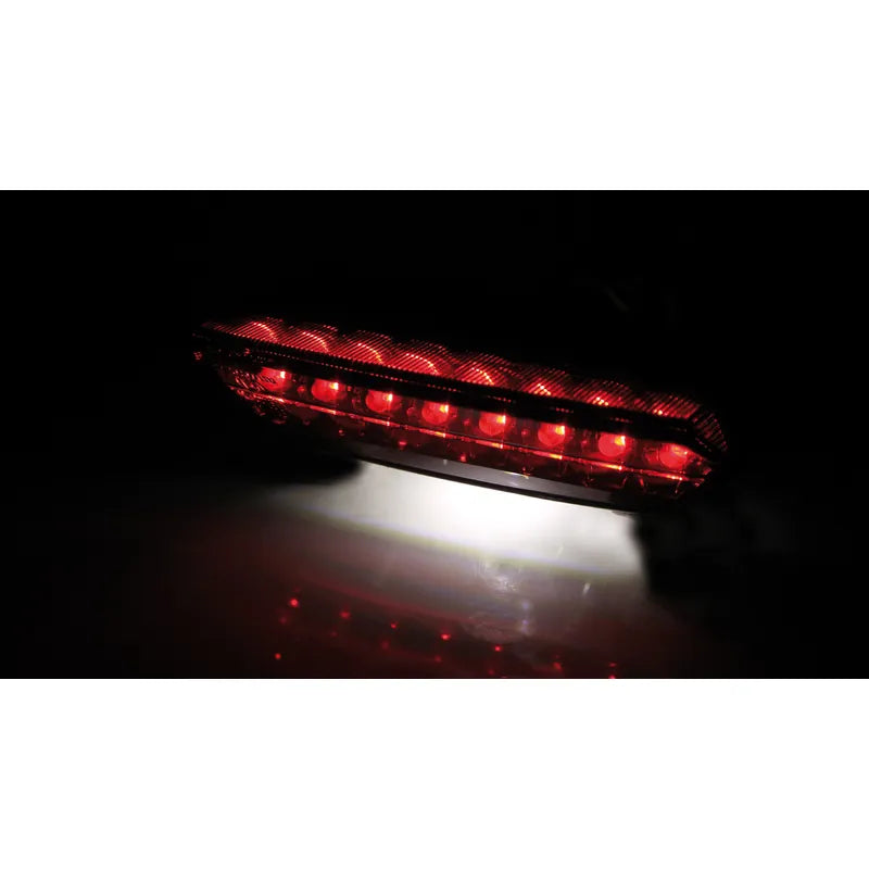 LED-Rücklicht Highsider Smart Boston mit Kennzeichenleuchte, Getönt, E-geprüft
