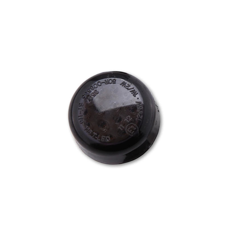 LED-Rücklicht Highsider Smart Micro Disc, Schwarz, Getönt, E-geprüft, Ø 30,5 mm
