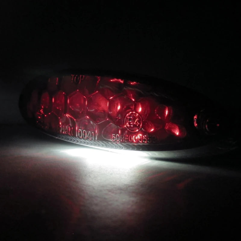 LED Rücklicht HIGHSIDER smart Number 1 Getönt mit