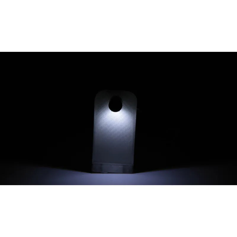 LED-Kennzeichenbeleuchtung Highsider Smart Rund schwarz, Ø 13 mm, E-geprüft