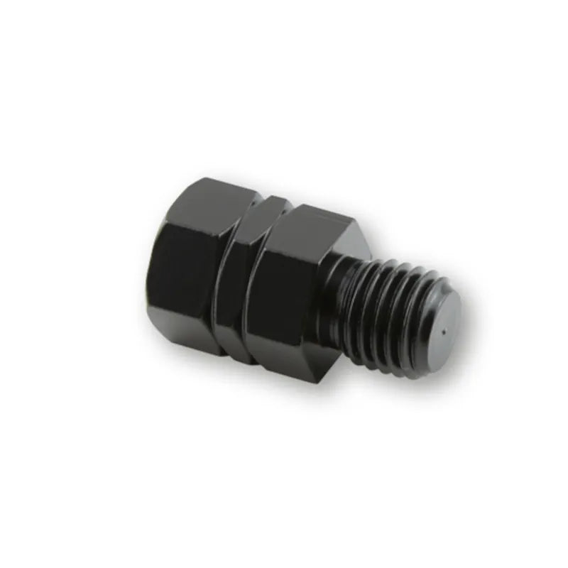 Spiegeladapter Highsider Smart schwarz, Innen M10 Links, Außen M10 Rechts