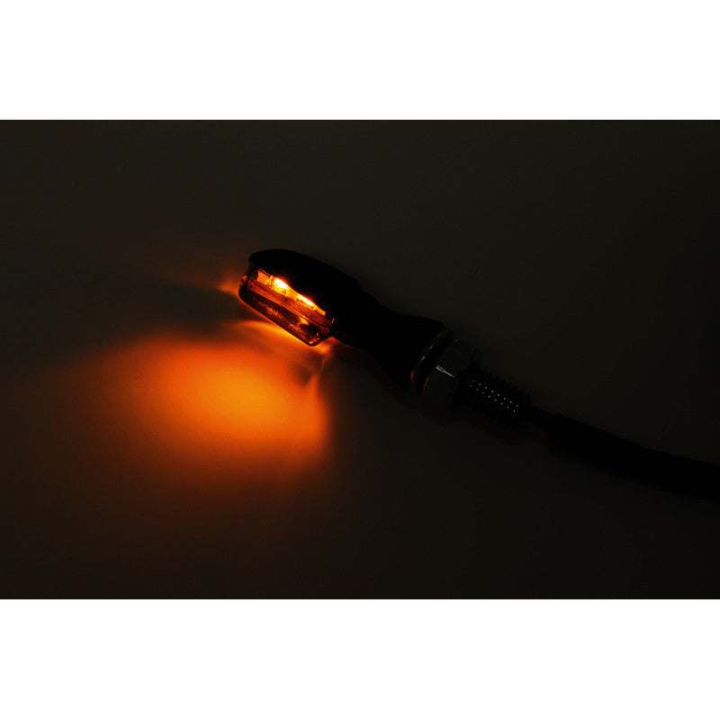 LED Blinker HIGHSIDER Smart Spark, Schwarz, Getönt, E-geprüft
