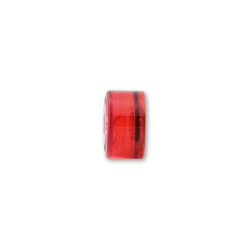 LED-Rücklicht Modul Highsider Smart Sixteen, Glas Rot, E-geprüft, Ø 16 mm