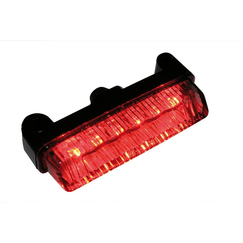 LED-Rücklicht Highsider Smart Mini, Schwarz, Glas Getönt, E-geprüft, M4 Buchsen