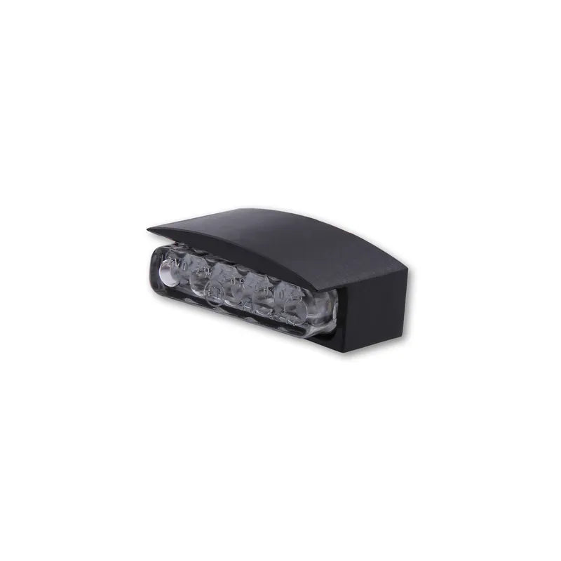 LED-Kennzeichenbeleuchtung Highsider Smart schwarz, B43xH16 mm, E-geprüft