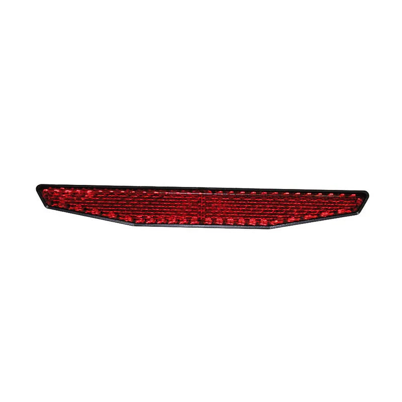 Rückstrahler-Set mit Halter Highsider Smart rot, 125x18 mm, E-geprüft