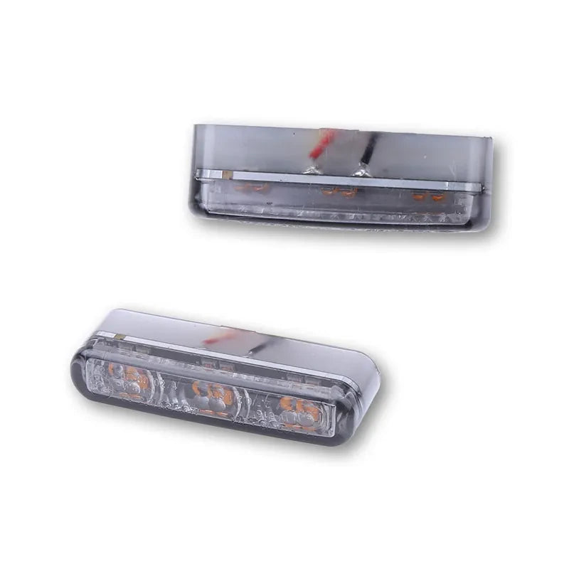 LED-Einbaublinker mit Rück- & Bremslicht Highsider Shorty 2 Pro 3in1, E-geprüft