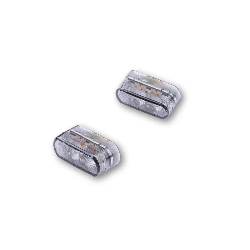 LED-Einbaublinker mit Rück- & Bremslicht Highsider Modul-1 Pro 3in1, E-geprüft