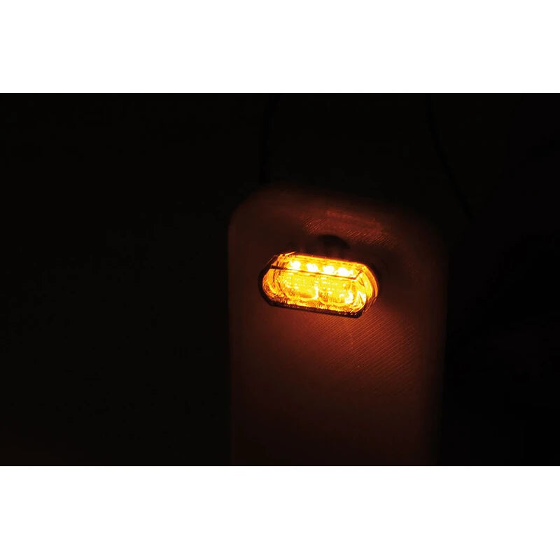 LED-Einbaublinker mit Rück- & Bremslicht Highsider Modul-1 Pro 3in1, E-geprüft