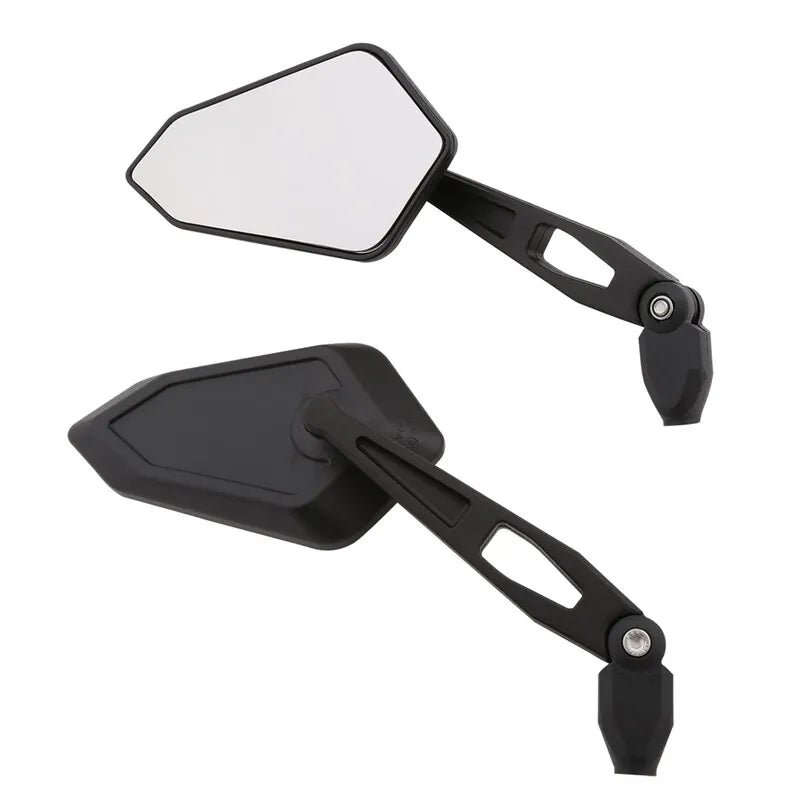 Lenkerspiegel Paar Highsider Booster schwarz, Kunststoff, E-geprüft, M8x1.25