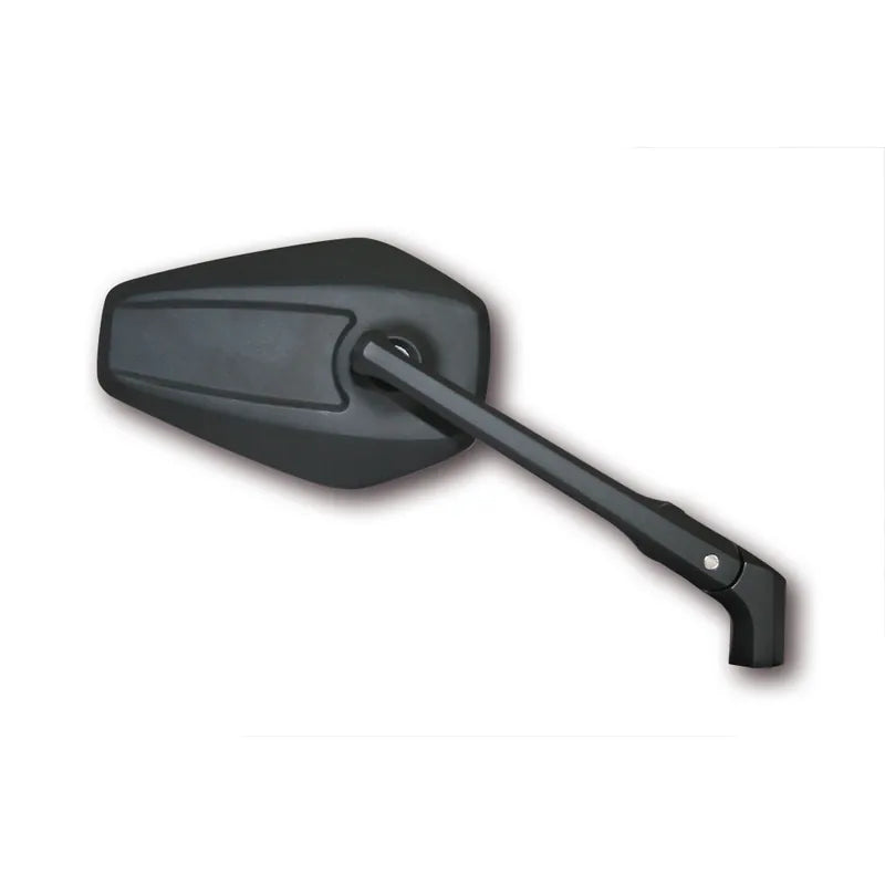 Lenkerspiegel Paar Highsider Booster 2 schwarz, Aluminium, E-geprüft, M10x1.25