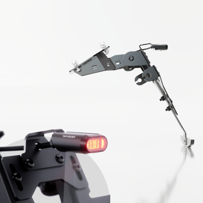 Kennzeichenhalter HIGHSIDER AKRON-RS PRO-X für Yamaha XSR 900 (2020-2024)