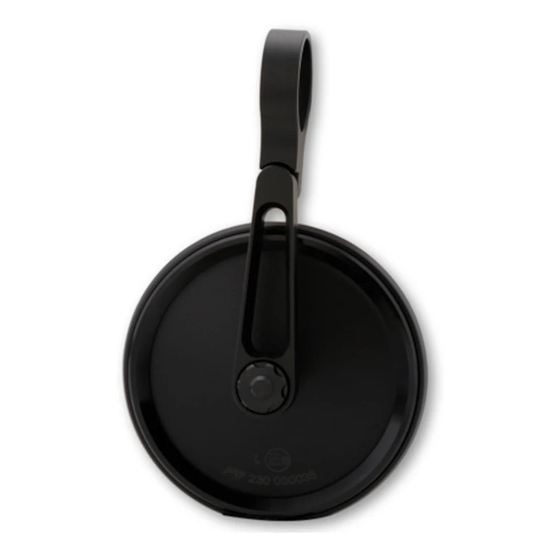 Lenkerendenspiegel Highsider Pro Conero-Run, Schwarz, E-geprüft, Ø 22-30 mm