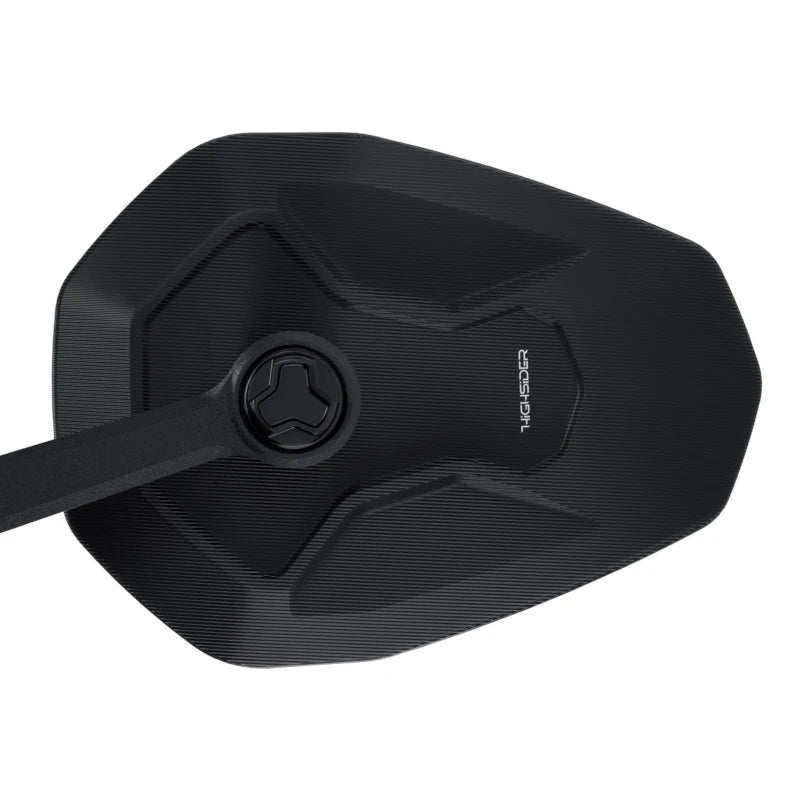 Lenkerspiegel Paar Highsider Pro Ventura-RS, Schwarz, Aluminium, E-geprüft, M10