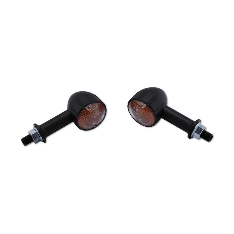 Blinker Highsider Smart Arizona, Schwarz, Glas Getönt, E-geprüft, 12V/21W