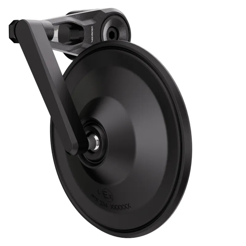 Lenkerendenspiegel Highsider Smart Circula-S Force-Evo, Schwarz, E-geprüft