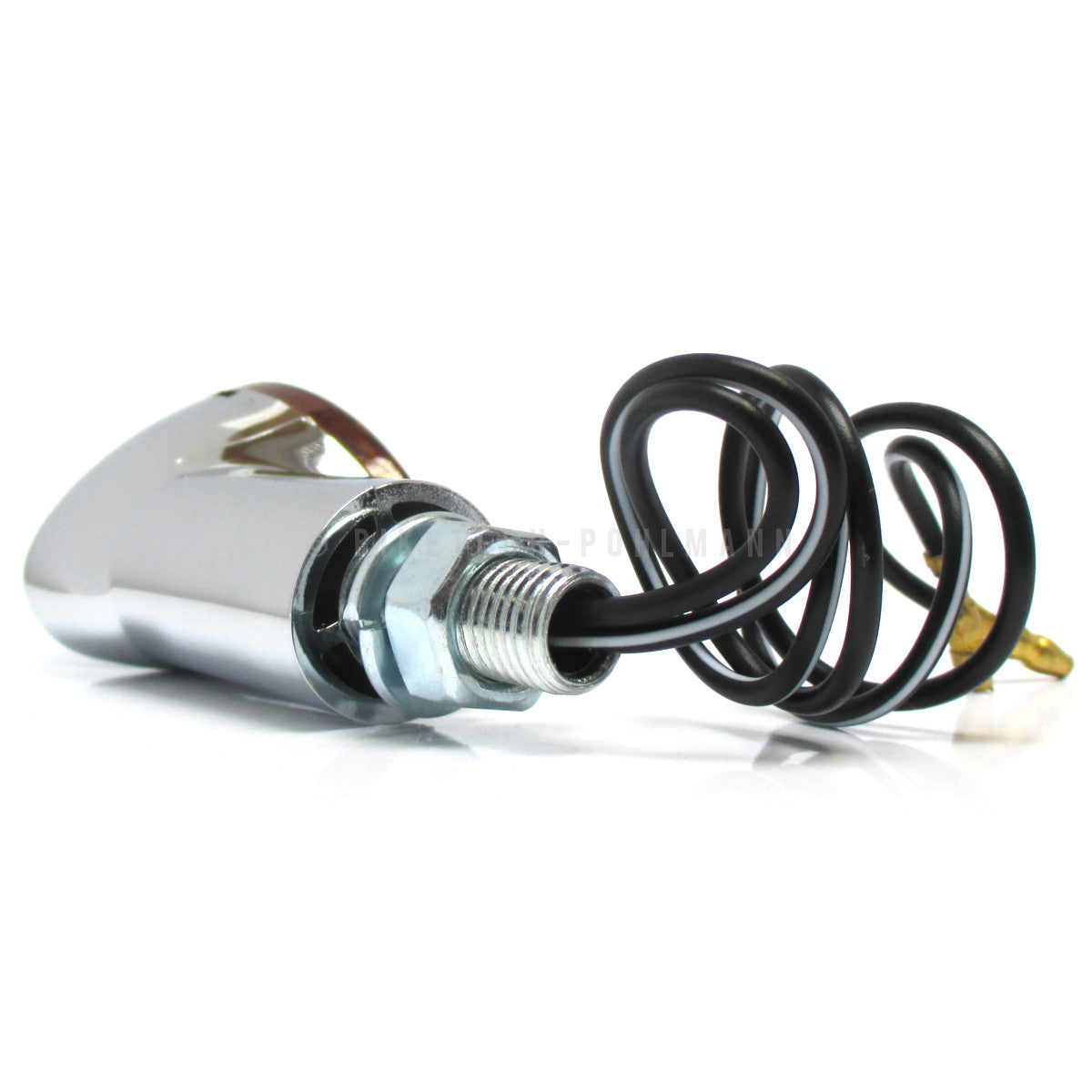 Blinker Highsider Smart Cateye kurz, Chrom, Getöntes Glas, E-geprüft, 12V/21W