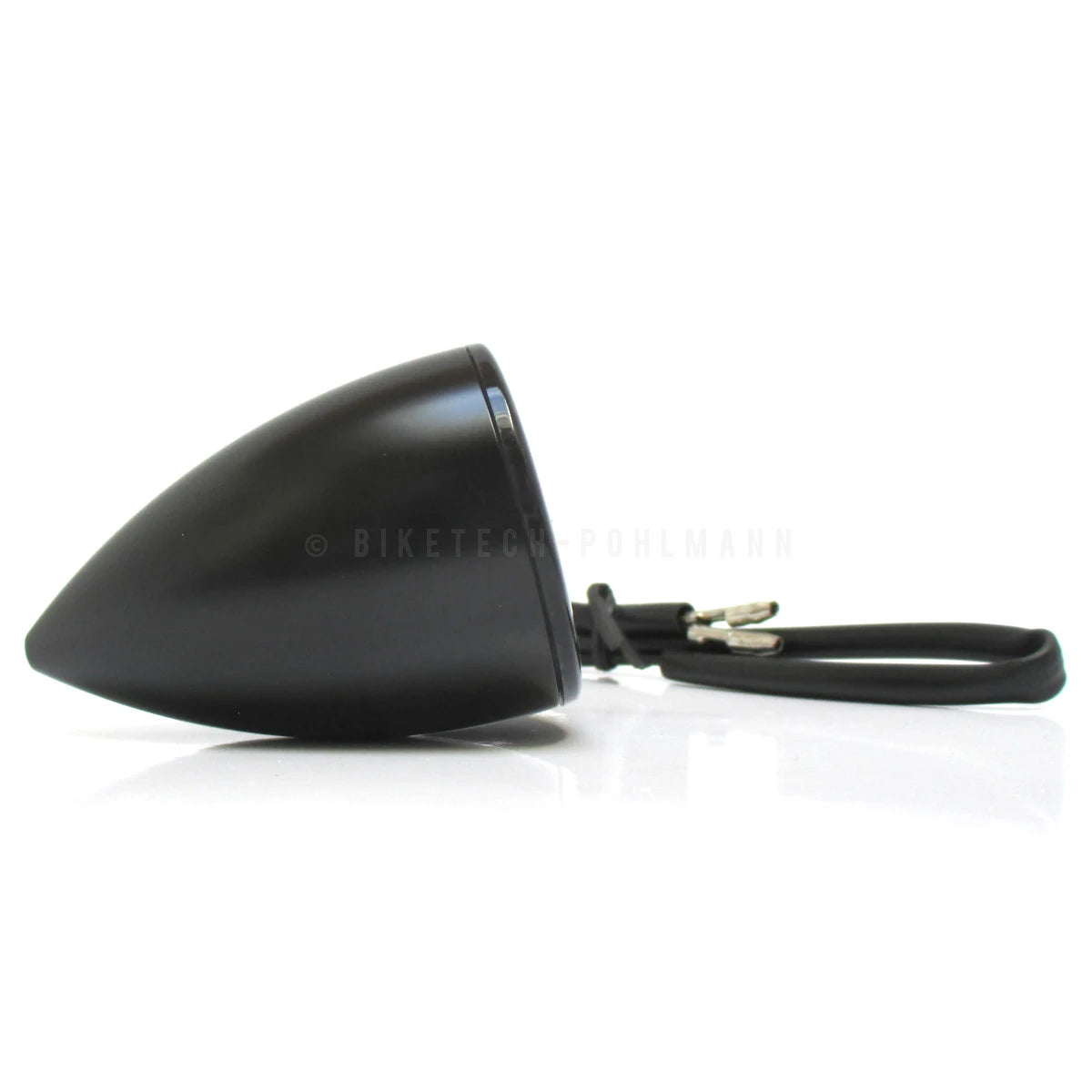 LED-Blinker Paar Highsider Rocket Bullet schwarz, Getönt, E-geprüft, 12V/2,7W
