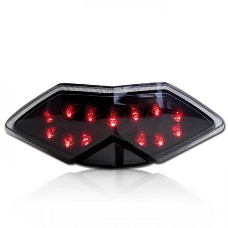 LED-Rücklicht für Kawasaki Z1000 /SX Versys 650 10-14, Getönt, E-geprüft