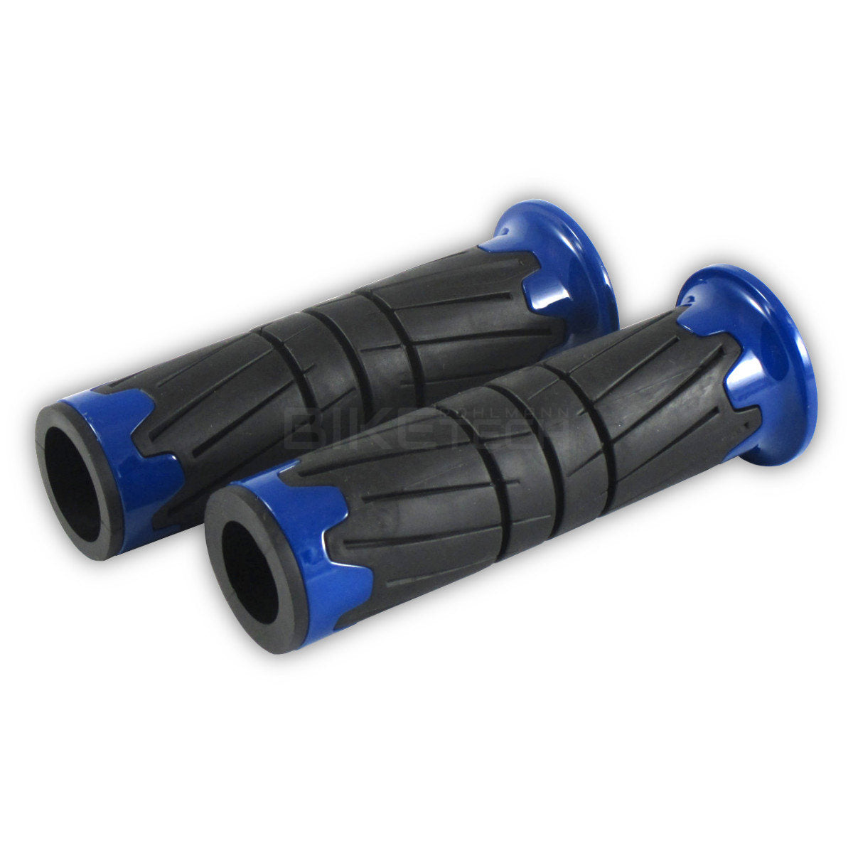 Lenkergriffe GLOSSY, blau, 7/8 Zoll (22,2 mm), 125 mm, Gummi, ABS