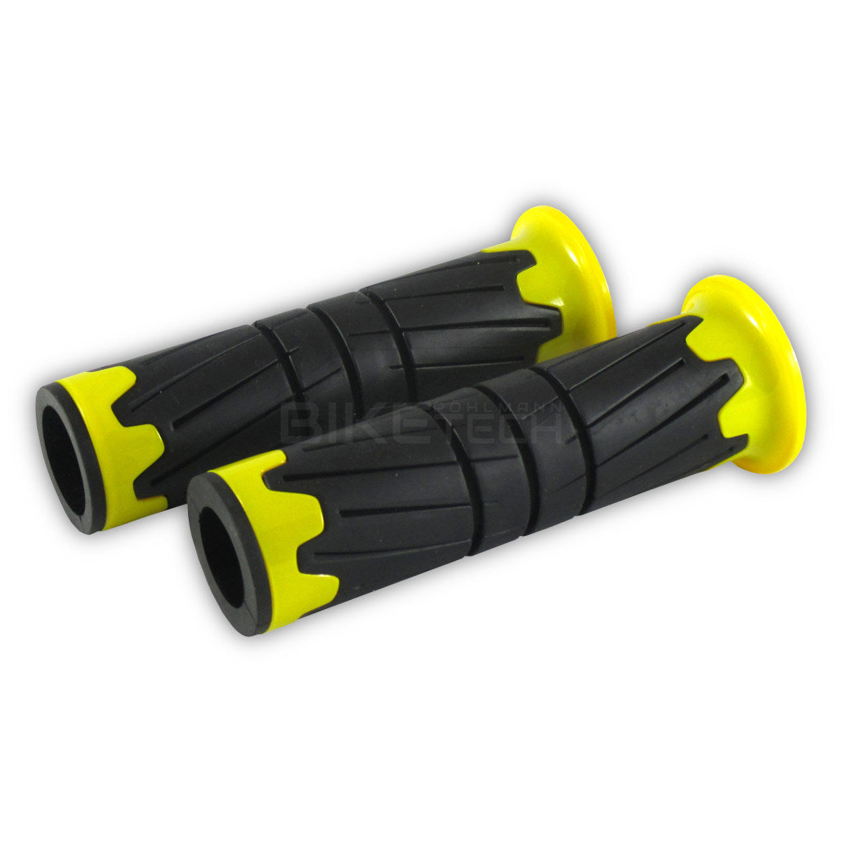 Lenkergriffe GLOSSY, gelb, 7/8 Zoll (22,2 mm), 125 mm, Gummi, ABS