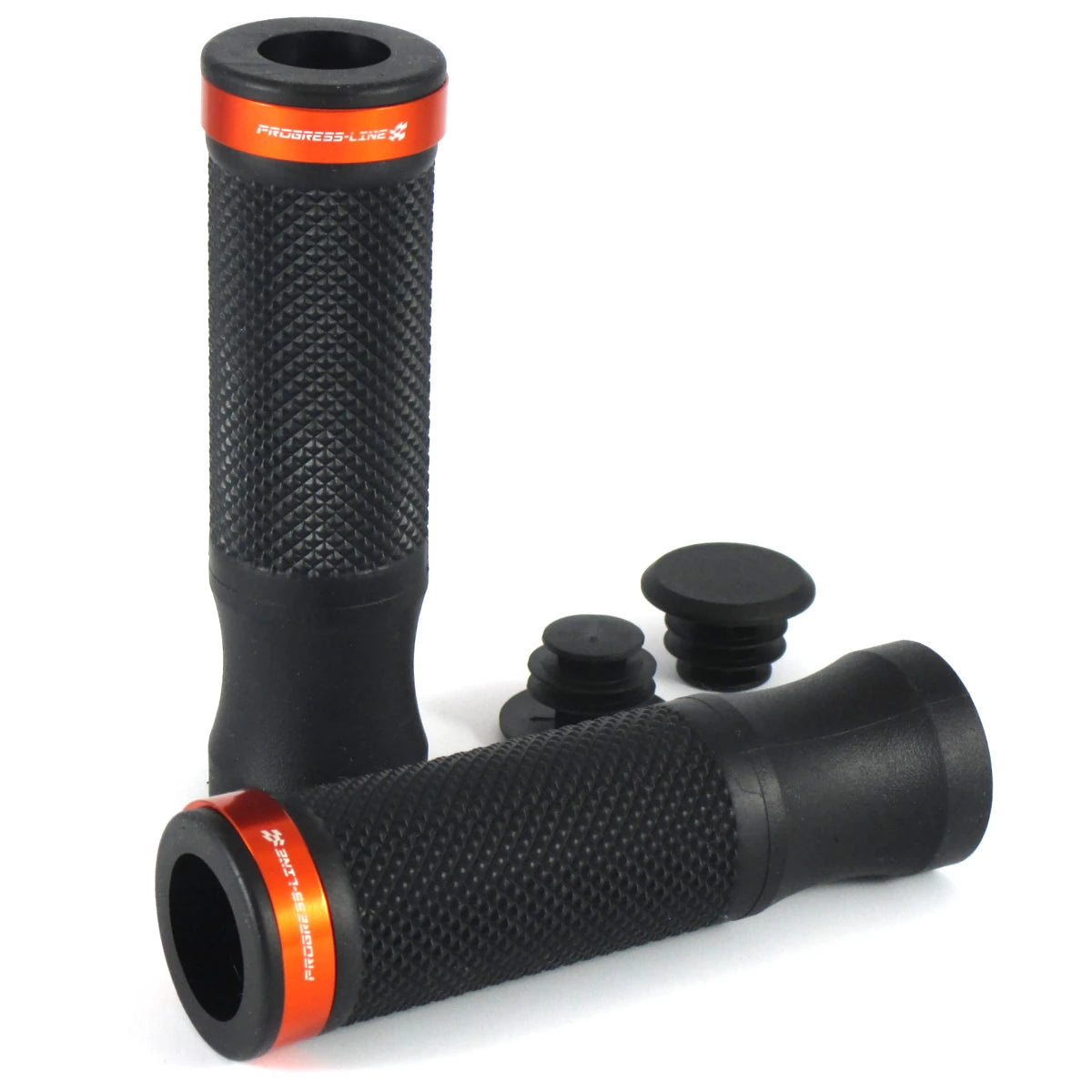 Lenkergriffe SELECT 1, 7/8 Zoll (22,2 mm), 120 mm, Gummi, Alu, orange