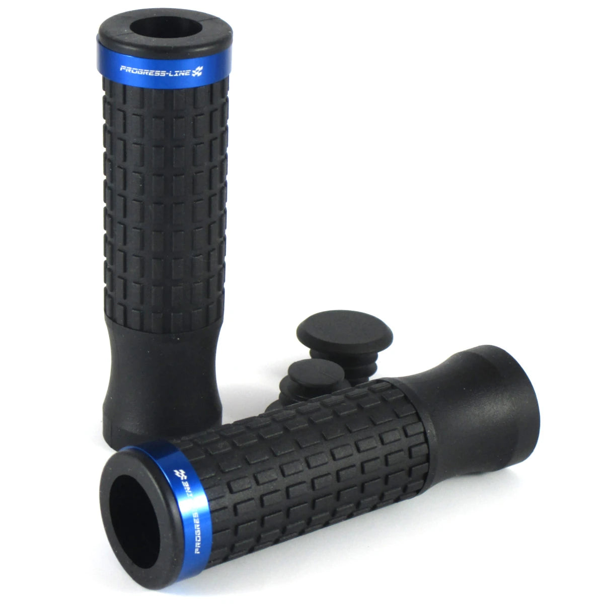 Lenkergriffe SELECT 2, Blau, 7/8 Zoll (22,2 mm), 120 mm, Gummi, Alu