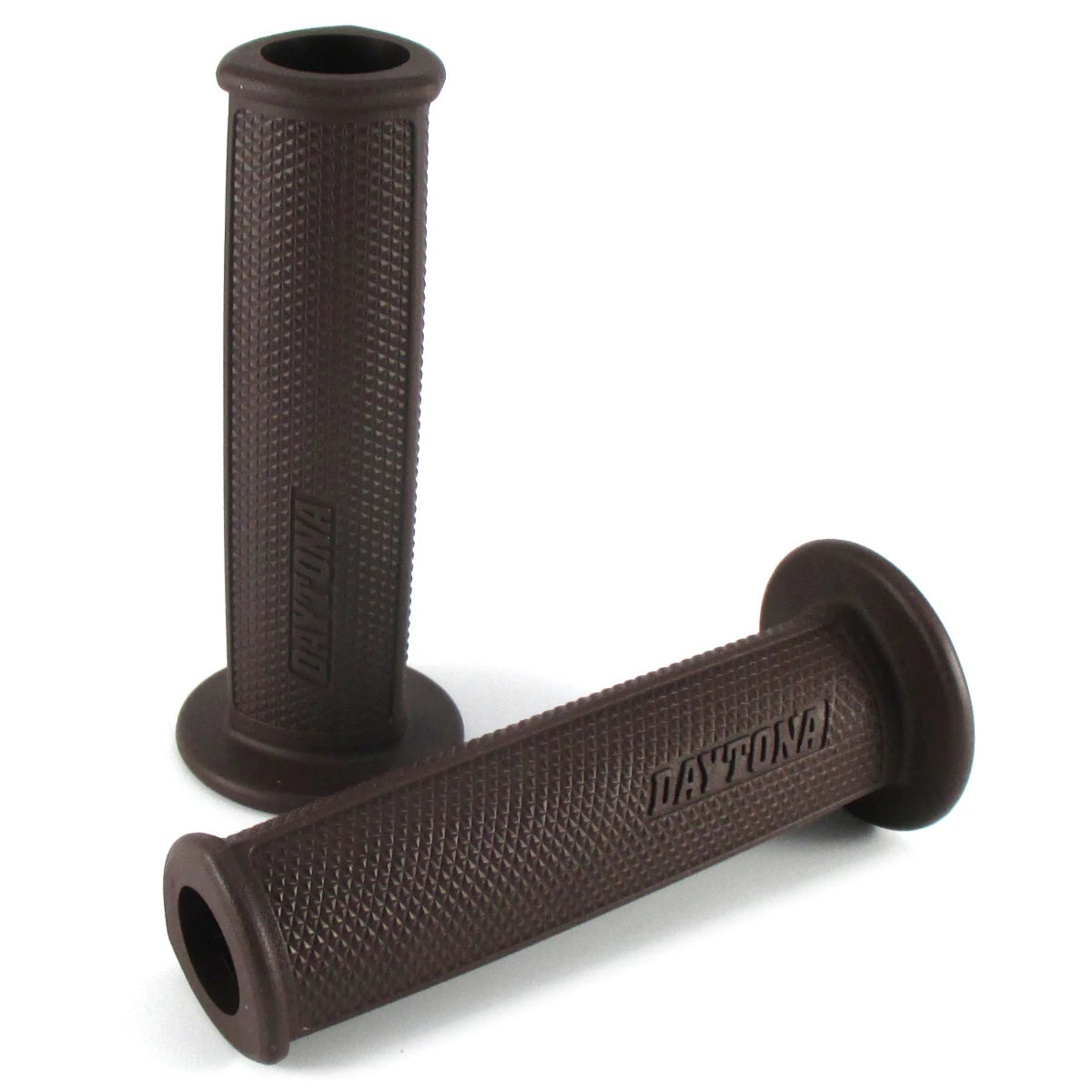 Lenkergriffe Daytona GGD-DELTA, Braun, 7/8 Zoll (22,2 mm), 125 mm