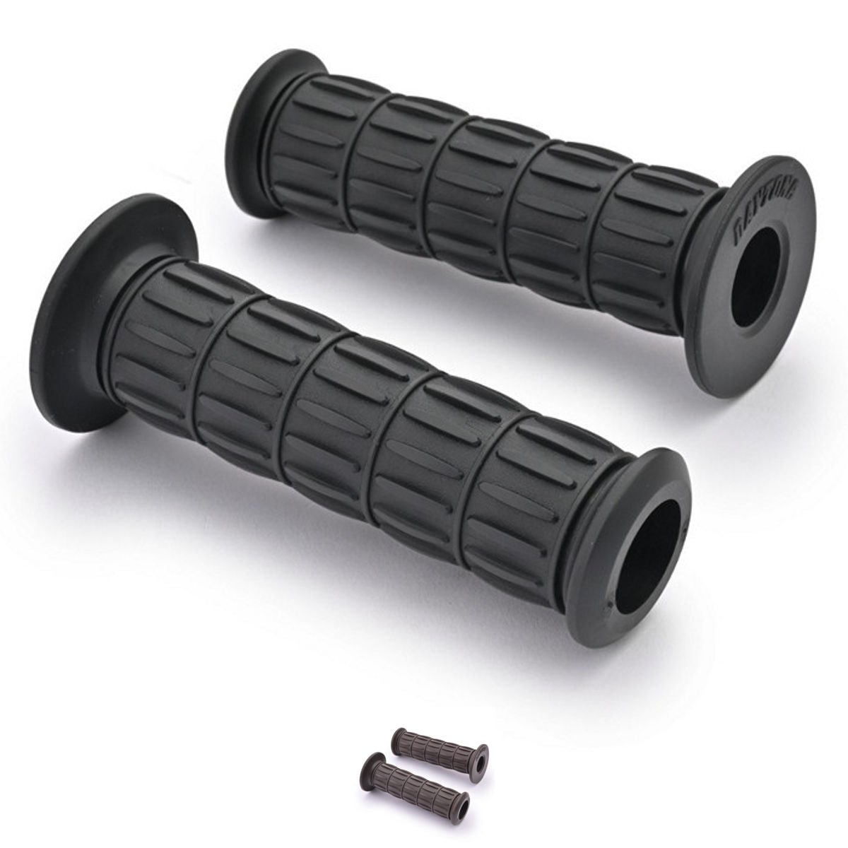 Lenkergriffe DAYTONA GGD-CLASSIC, schwarz, 7/8 Zoll (22,2 mm), 122 mm