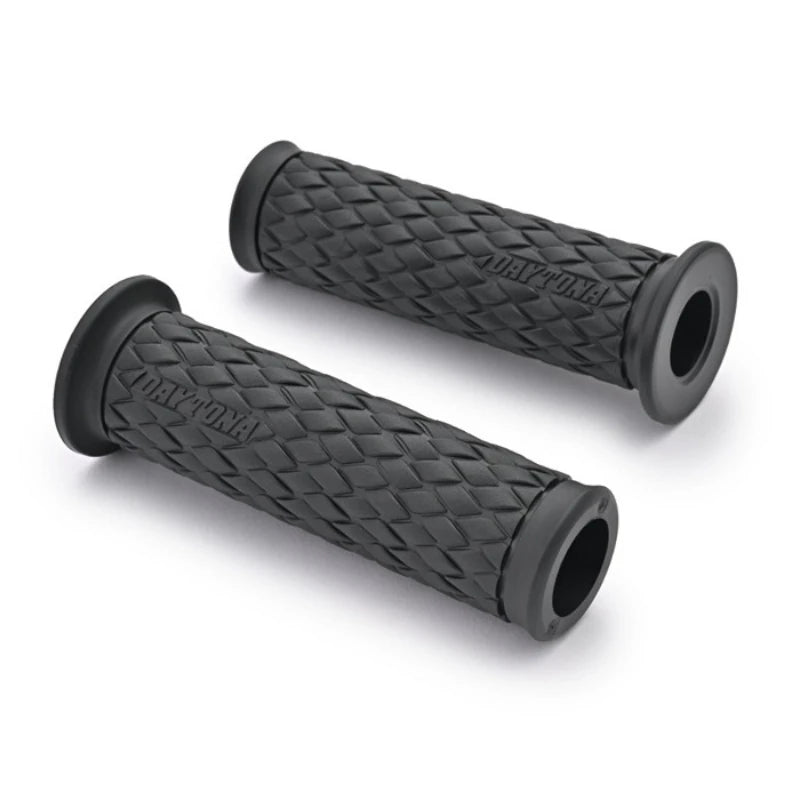 Lenkergriffe DAYTONA GGD-KNIT, Schwarz, 7/8 Zoll (22,2 mm), 122 mm