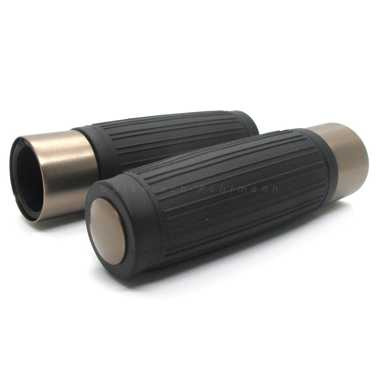 Lenkergriffe CUSTOM, kupfer, 7/8 Zoll (22,2 mm), 125 mm, Gummi, Alu