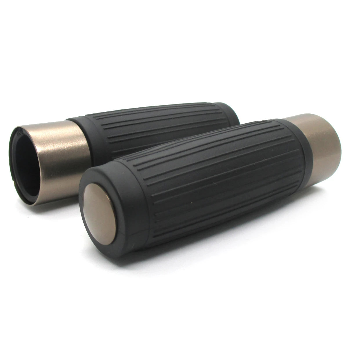 Lenkergriffe CUSTOM, Kupferoptik, 7/8 Zoll (22,2 mm), 125 mm, Gummi, Alu