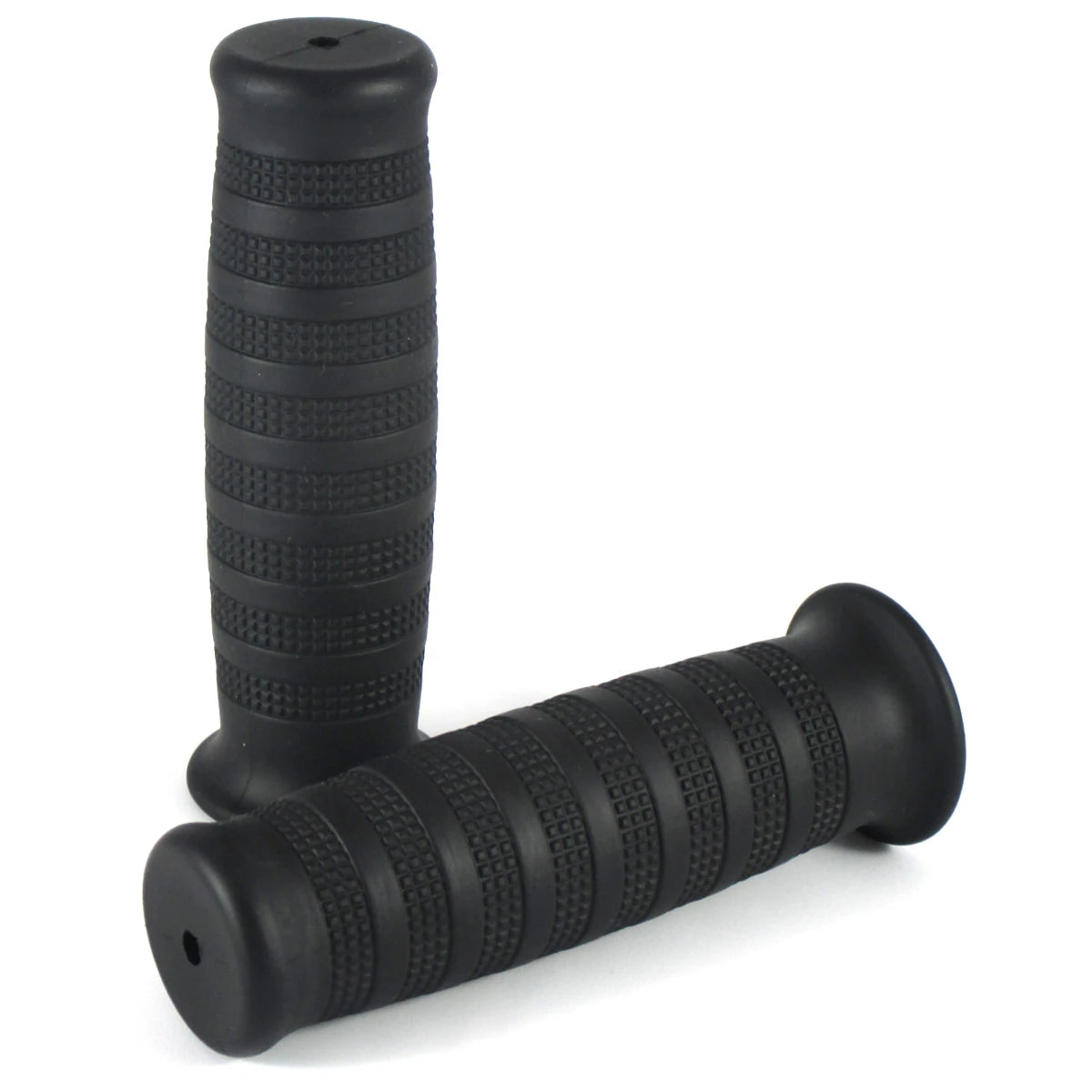 Lenkergriffe BOBBER 2, Schwarz, 7/8 Zoll (22,2 mm), 125 mm