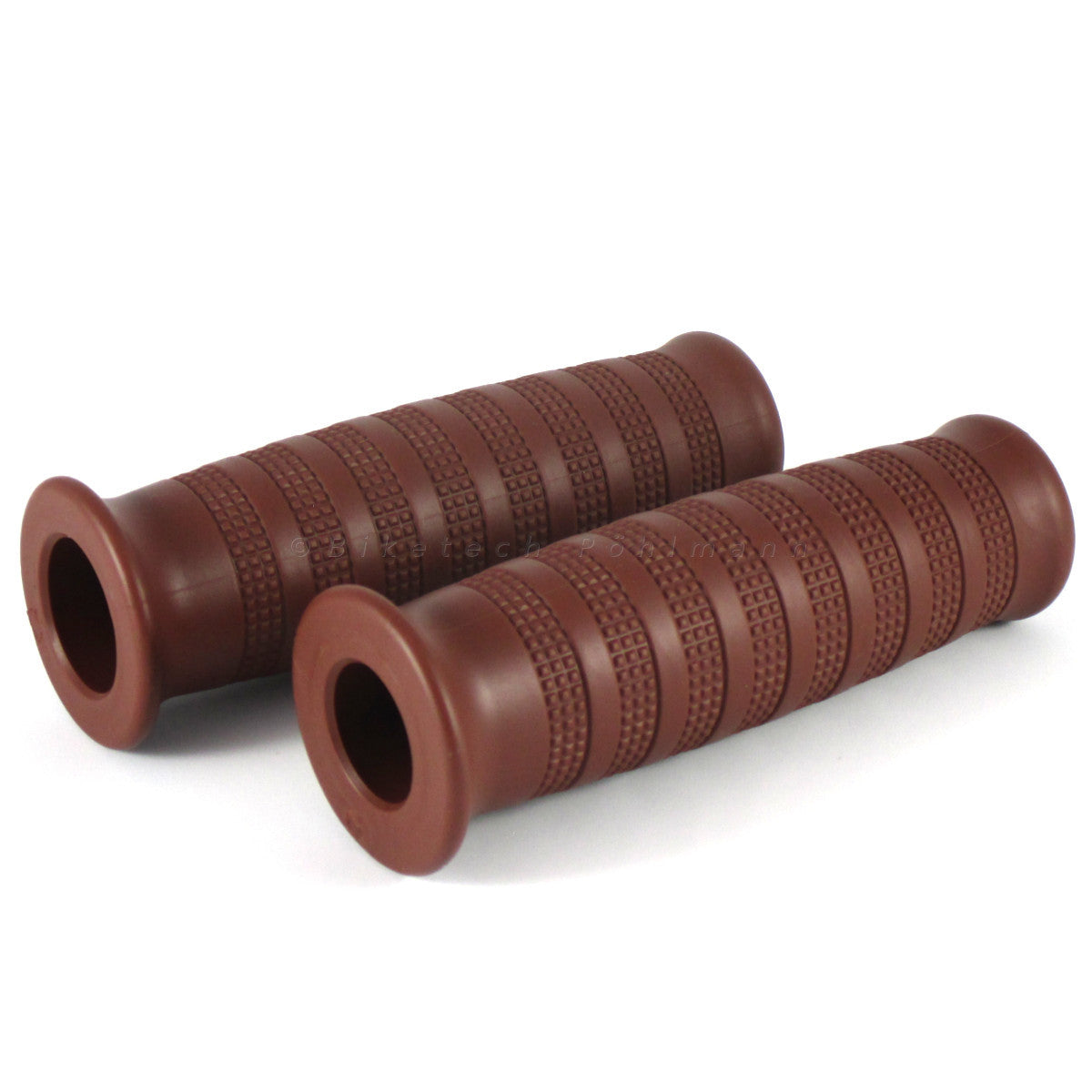 Lenkergriffe BOBBER 2, braun, 7/8 Zoll (22,2 mm), 125 mm