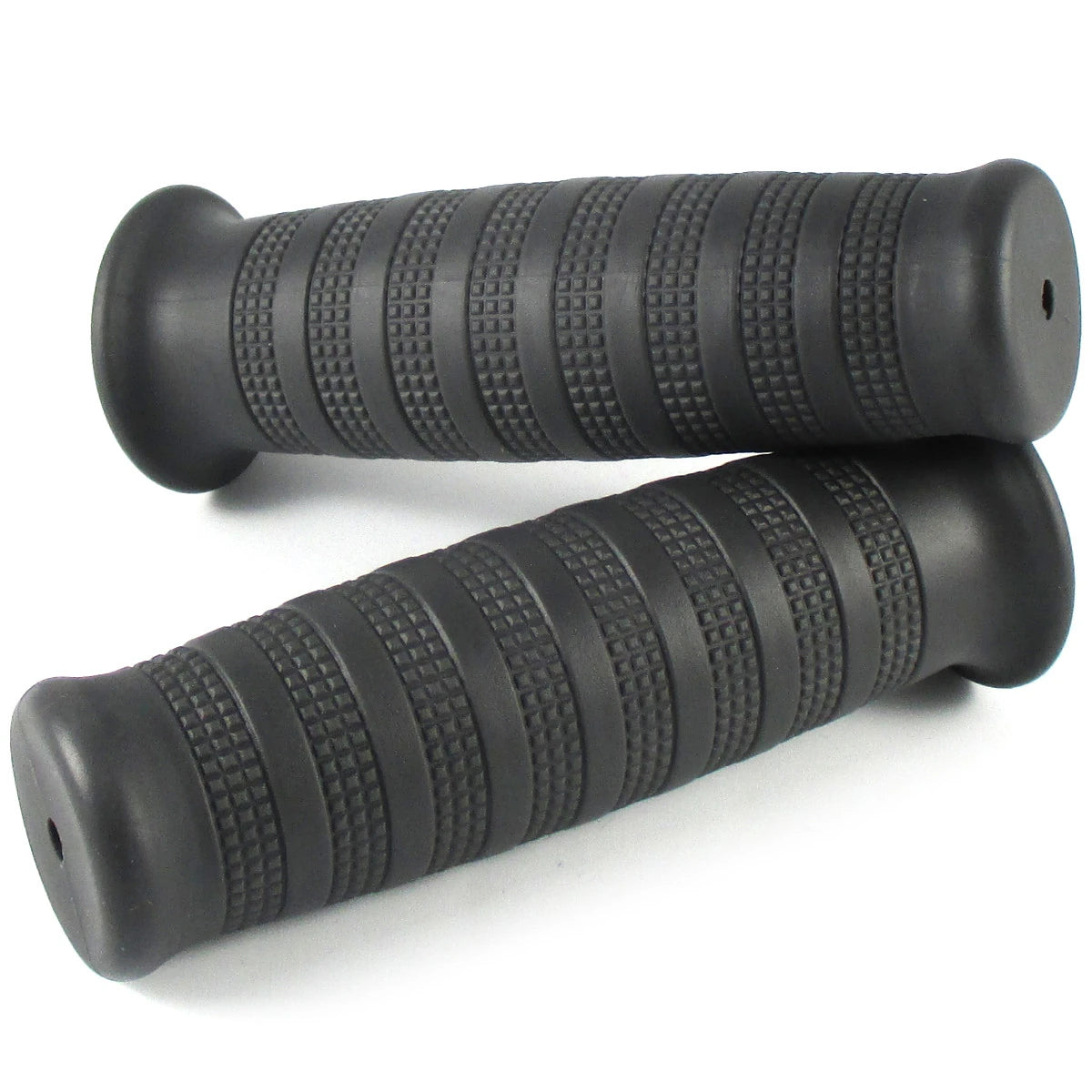 Lenkergriffe BOBBER 2, Grau, 7/8 Zoll (22,2 mm), 125 mm