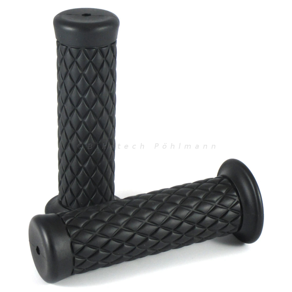 Lenkergriffe DIAMOND, Schwarz, 7/8 Zoll (22,2 mm), 125 mm