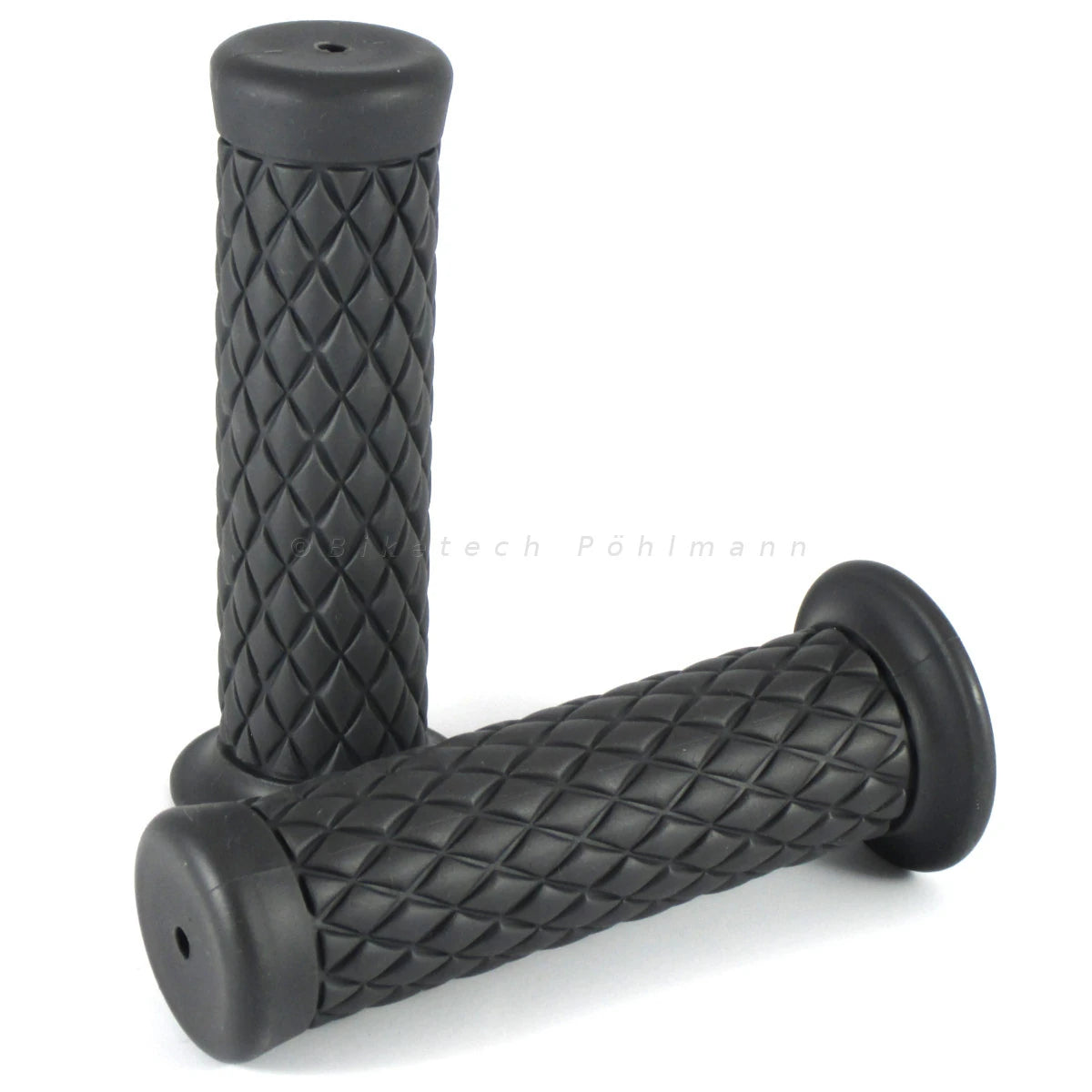Lenkergriffe DIAMOND, Grau, 7/8 Zoll (22,2 mm), 125 mm