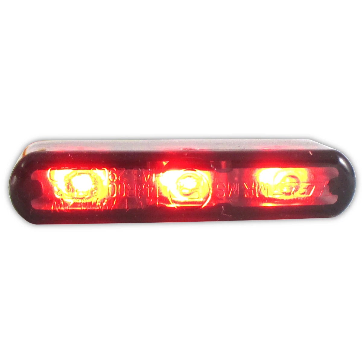 LED-Einbaurücklicht Streak-HP, Getönt, 40x8 mm, E-geprüft, 12V/0,2W