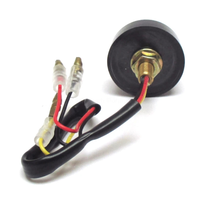 LED-Rücklicht Trenta schwarz, Getönt, Ø 30 mm, E-geprüft, 12V/1W