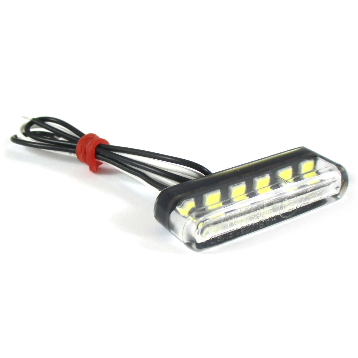 SMD Einbau-Kennzeichenbeleuchtung STREAK, Klares Glas, 12V/1,2W, E-geprüft