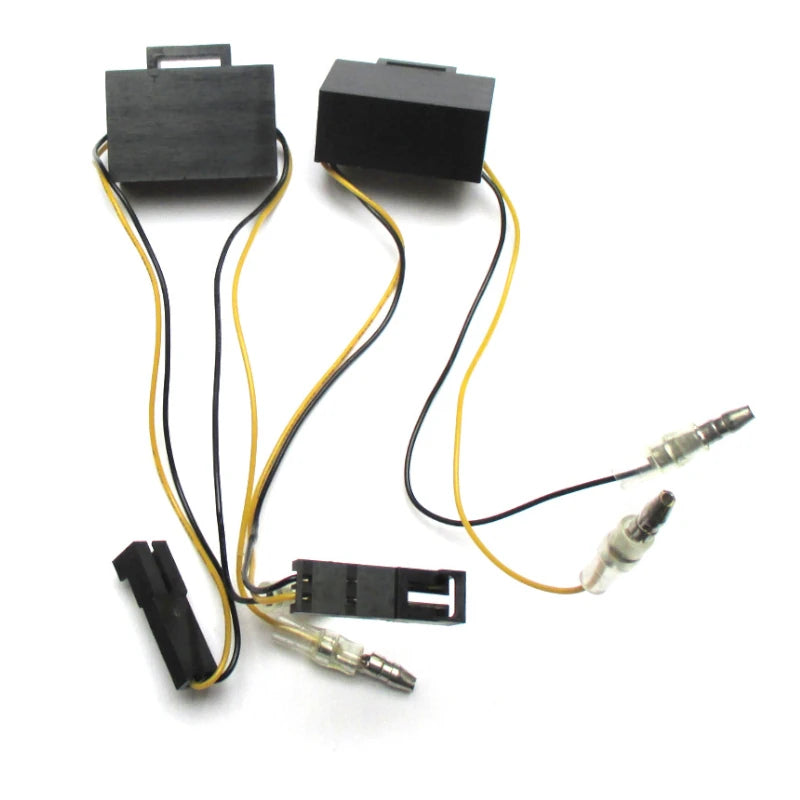 LED-Blinker Paar Progress-Line Fluted schwarz, Getönt, M10, E-geprüft, 12V/2,4W