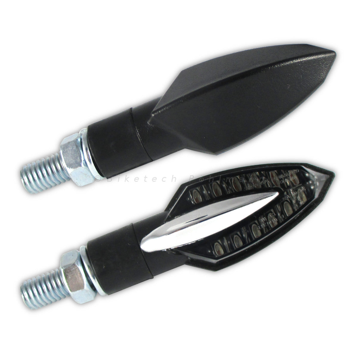 SMD Blinker SLIVER, chrom